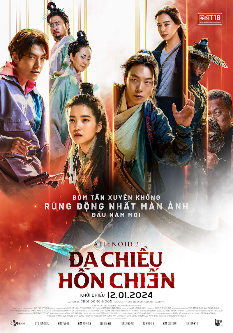 Poster Alienoid 2: Đa Chiều Hỗn Chiến